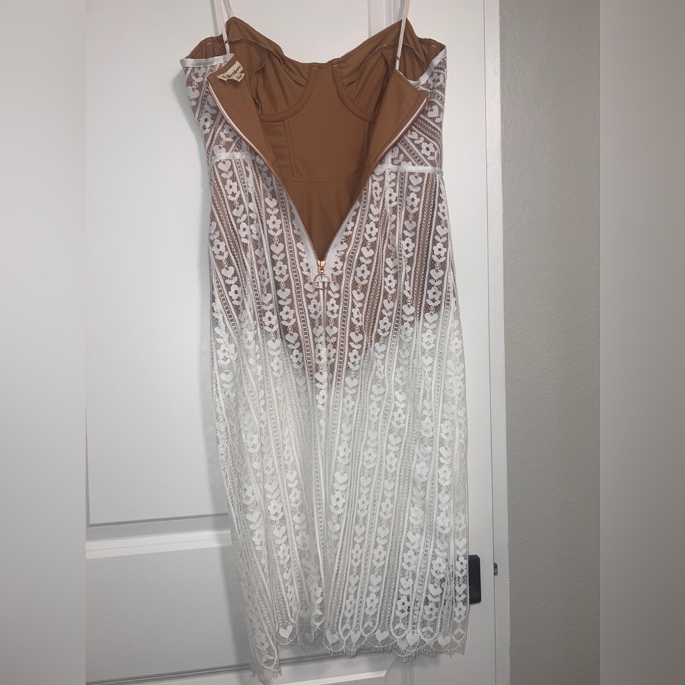 For Love & Lemons Lace white dress - Picture 2 of 2